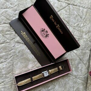 NEW  Beautiful Juicy Couture Vintage Watch Gold